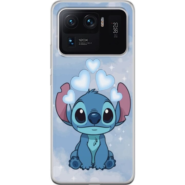 Xiaomi Mi 11 Ultra Gennemsigtig cover Stitch Hoppende Glæde -