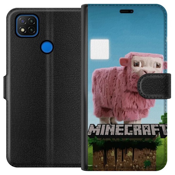 Xiaomi Redmi 9C Plånboksfodral A Minecraft Movie
