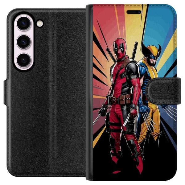 Kompatibelt Plånboksfodral till Samsung Galaxy S23 Wolverine
