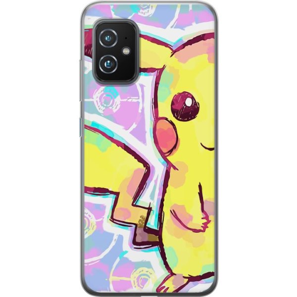 Asus Zenfone 8 Gennemsigtig cover Pikachu 3D