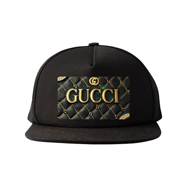 Snapback til Voksen | Justerbar Kasket Gucci sort one size