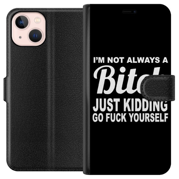 Apple iPhone 13 Tegnebogsetui Jeg er ikke altid en...