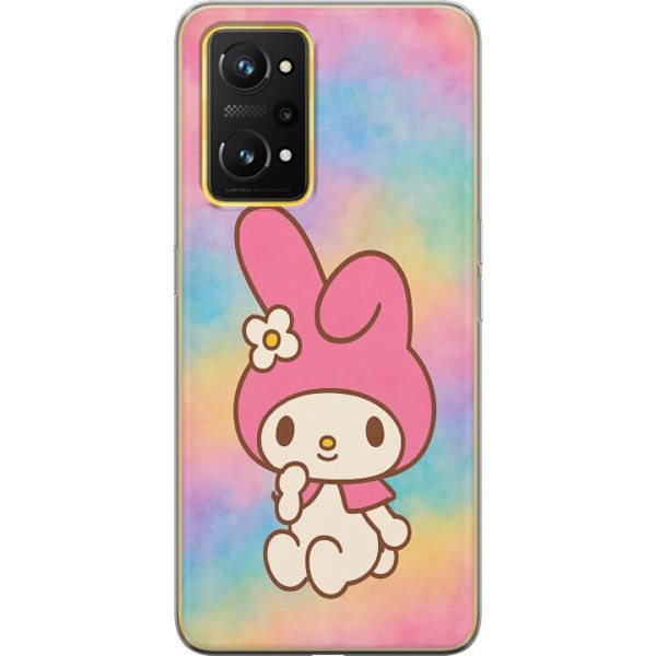 Realme GT Neo 3T Genomskinligt Skal Kawaii Sanrio My Melody