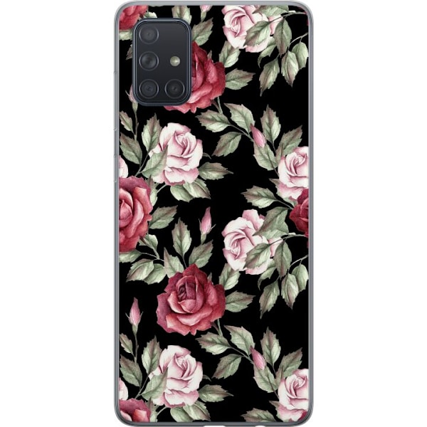 Samsung Galaxy A71 Skal / Mobilskal - Blommor