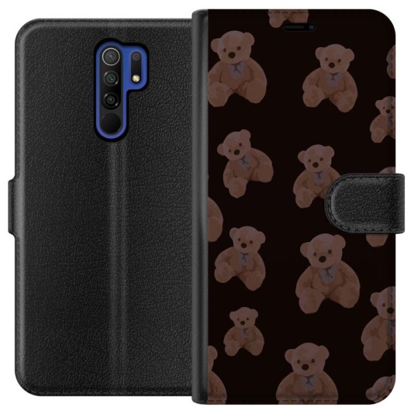 Xiaomi Redmi 9 Tegnebogsetui En bjørn flere bjørne