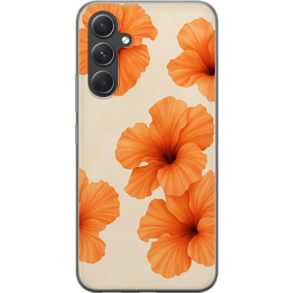 Samsung Galaxy S24+ Läpinäkyvä kuori Papaya Punch