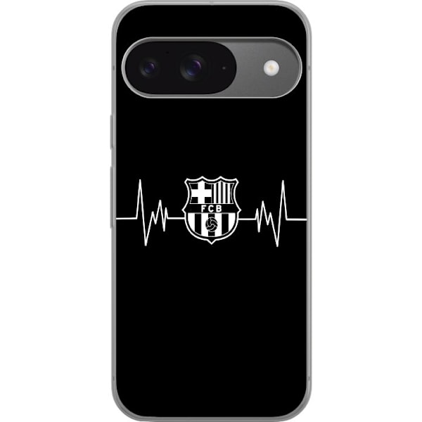 Google Pixel 9 Läpinäkyvä kuori FCB BARCA