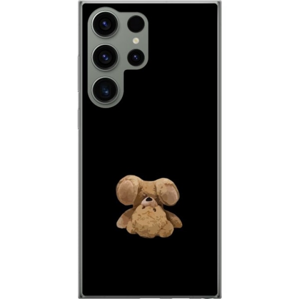 Samsung Galaxy S23 Ultra Gennemsigtig cover Op og ned bjørn