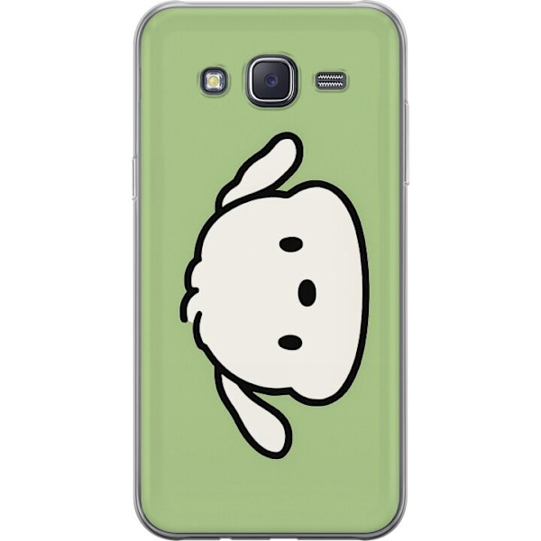 Samsung Galaxy J5 Gjennomsiktig deksel Snoopy Flip