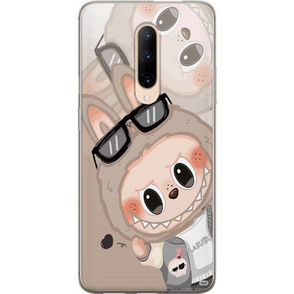 OnePlus 7 Pro Läpinäkyvä kuori Labubu Rainbow Chaos