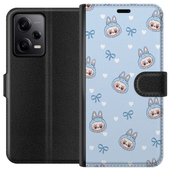 Xiaomi Redmi Note 12 Pro Tegnebogsetui Labubu Ildånd