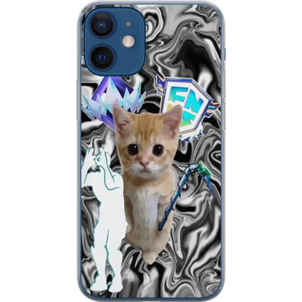 Kompatibelt Mobildeksel til Apple iPhone 12 mini Katt