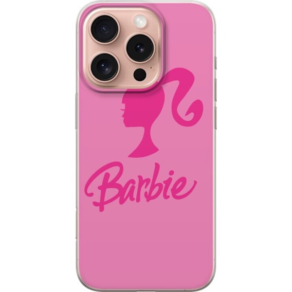 Apple iPhone 16 Pro Läpinäkyvä kuori Barbie