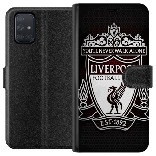 Samsung Galaxy A71 Tegnebogsetui Liverpool L.F.C.