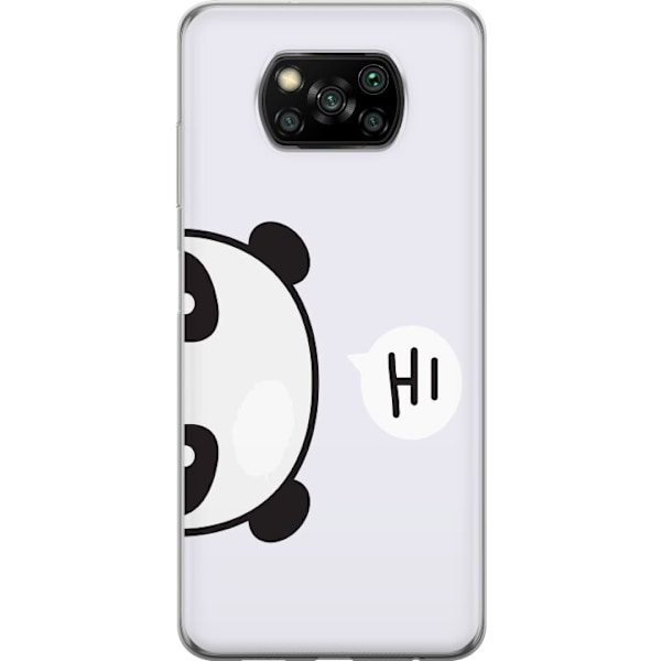 Xiaomi Poco X3 NFC Läpinäkyvä kuori