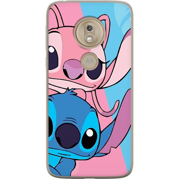 Motorola Moto G7 Play Läpinäkyvä kuori Stitch & Angel