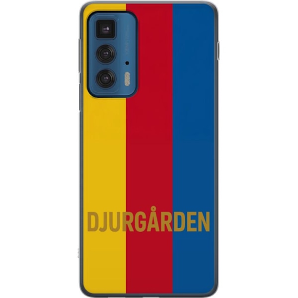 Motorola Edge 20 Pro Gjennomsiktig deksel Djurgården – fotb