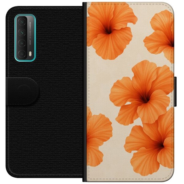 Huawei P smart 2021 Lompakkokotelo Papaya Punch