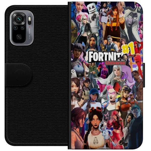 Xiaomi Redmi Note 10S Tegnebogsetui Fortnite