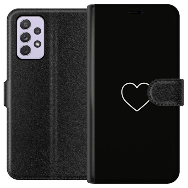 Samsung Galaxy A52s 5G Plånboksfodral Hjärta