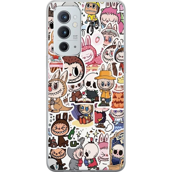 OnePlus 9RT 5G Läpinäkyvä kuori Labubu All-Stars – POP MART Erikoispainos