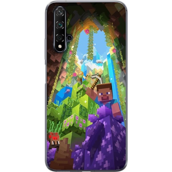 Huawei nova 5T Läpinäkyvä kuori Minecraft