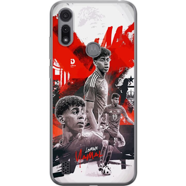 Motorola Moto E6i Gennemsigtig cover Lamine Yamal