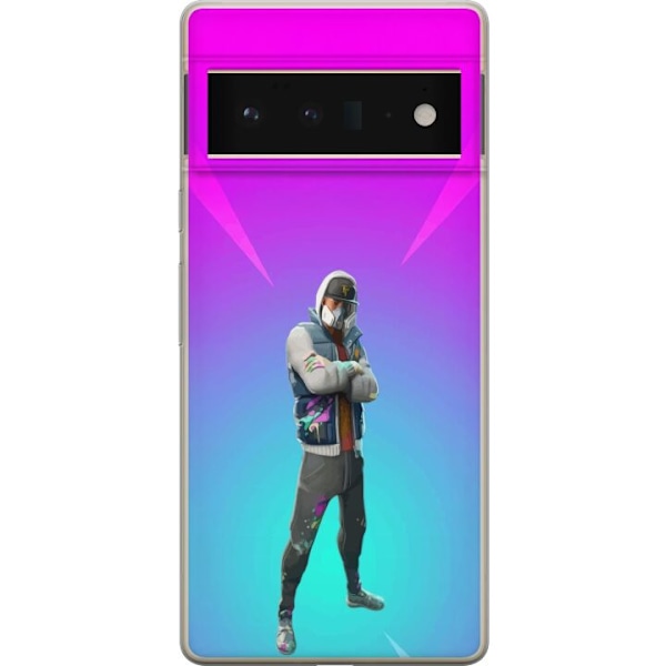 Google Pixel 6 Pro Genomskinligt Skal black knight fortnite