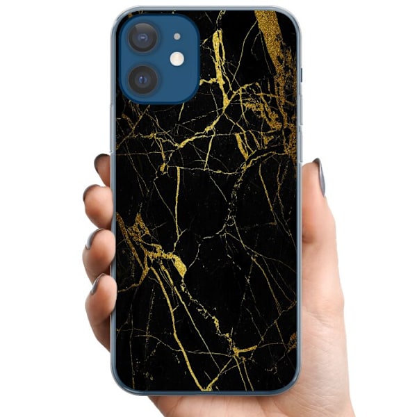 Apple iPhone 12  TPU Mobildeksel Marmor