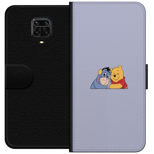 Xiaomi Redmi Note 9S Lompakkokotelo Nalle Puh ja Ihaa