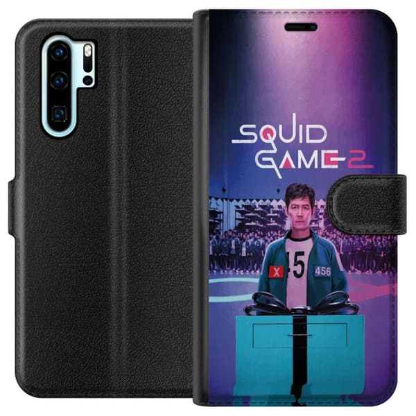 Kompatibel Tegnebogsetui til Huawei P30 Pro Squid Game 2 - 456