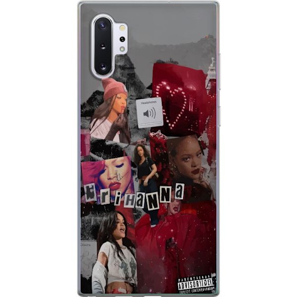 Samsung Galaxy Note10+ Gennemsigtig cover Rihanna – Iconic F