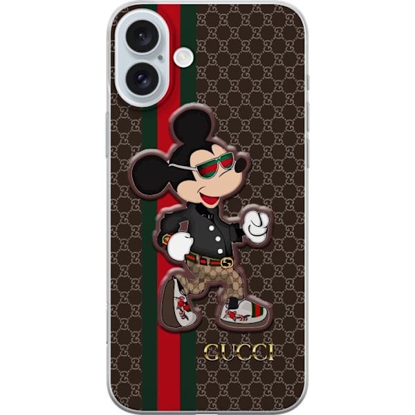 Apple iPhone 16 Plus Gennemsigtig cover Mickey Mouse