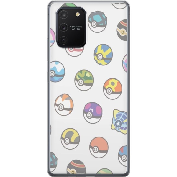 Samsung Galaxy S10 Lite Genomskinligt Skal Pokemon