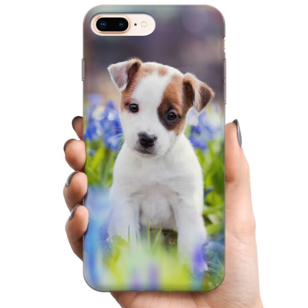 Apple iPhone 7 Plus TPU Mobilcover Hund