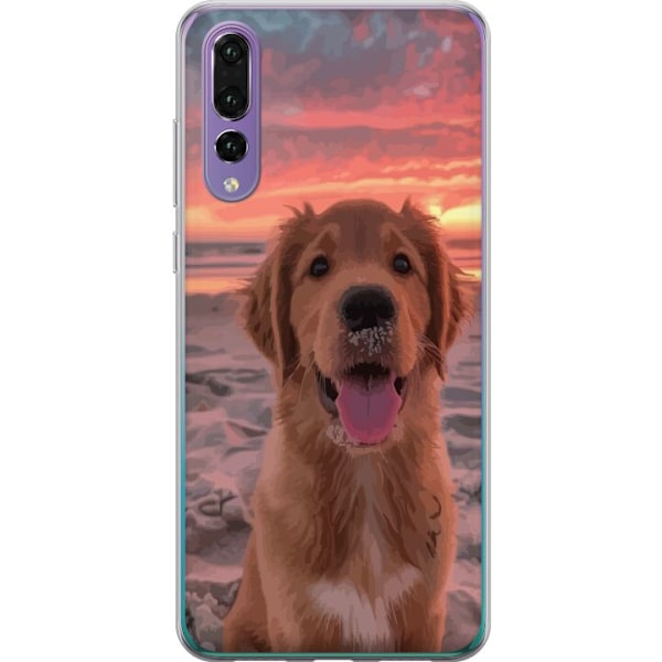 Huawei P20 Pro Genomskinligt Skal Hund