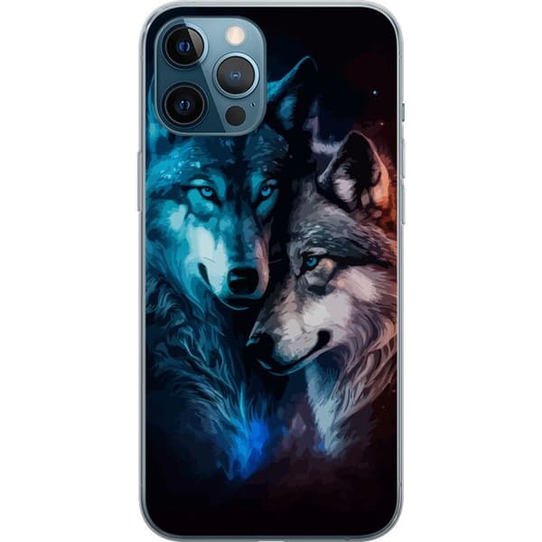 Kompatibelt Mobildeksel til Apple iPhone 12 Pro Max Varger i natten
