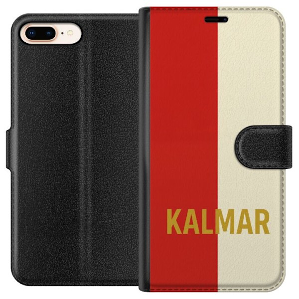 Apple iPhone 7 Plus Lompakkokotelo Kalmar - jalkapallo