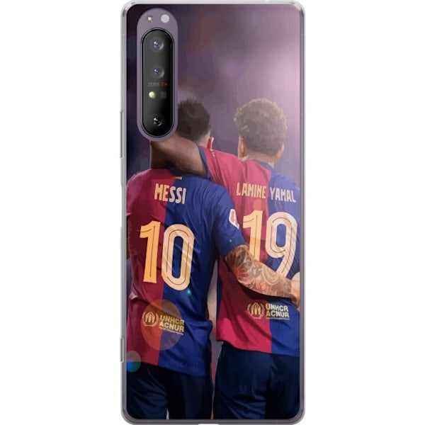 Sony Xperia 1 II Läpinäkyvä kuori Lamine Yamal Messi