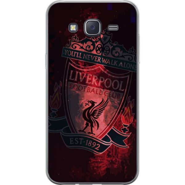 Samsung Galaxy J5 Läpinäkyvä kuori Liverpool