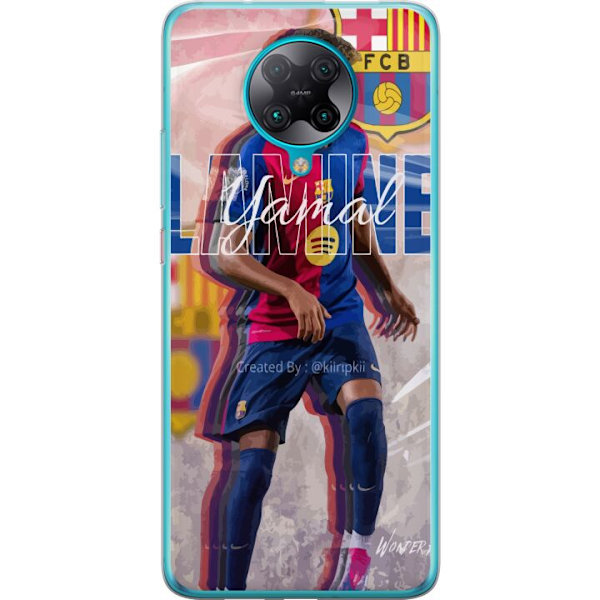 Xiaomi Poco F2 Pro Gennemsigtig cover Lamine Yamal FCB