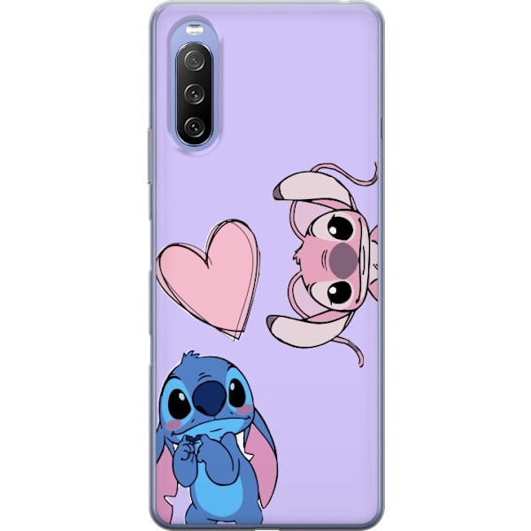 Sony Xperia 10 III Gennemsigtig cover Stitch Mode