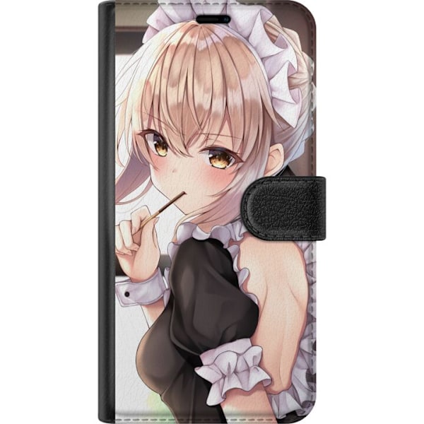 Apple iPhone 16 Pro Max Lommeboketui Anime Jente Søt