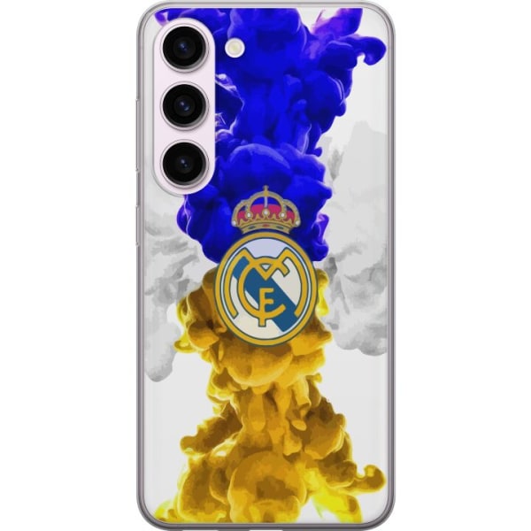 Samsung Galaxy S23 Gennemsigtig cover Real Madrid Farver