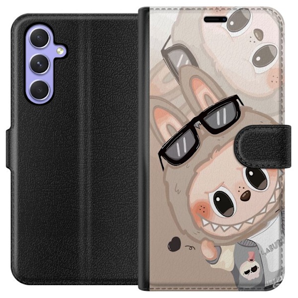 Samsung Galaxy A54 Plånboksfodral Labubu Rainbow Chaos – F
