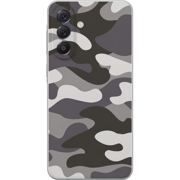 Kompatibel Mobilcover til Samsung Galaxy A37 Grå camouflage grå