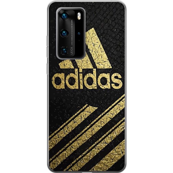 Huawei P40 Pro Läpinäkyvä kuori Adidas