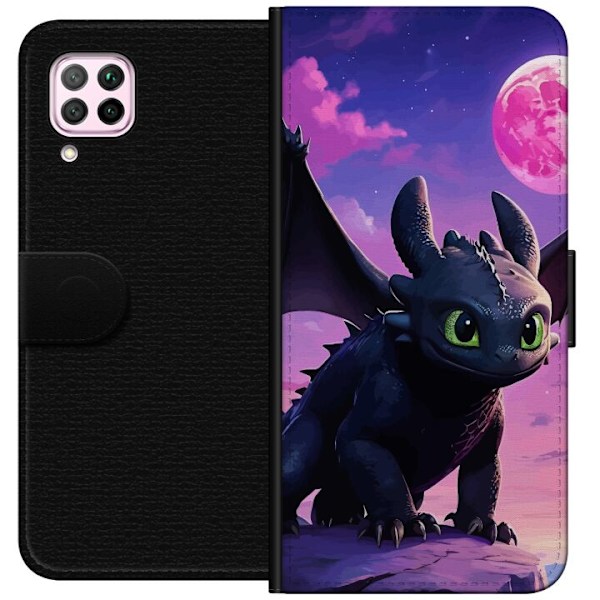 Huawei P40 lite Lompakkokotelo Kuinka kouluttaa lohikäärmeesi