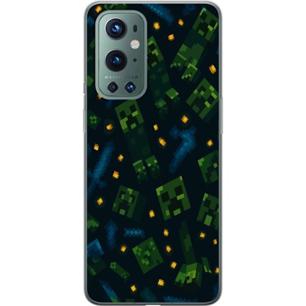 OnePlus 9 Pro Läpinäkyvä kuori Minecraft Dungeons Mob