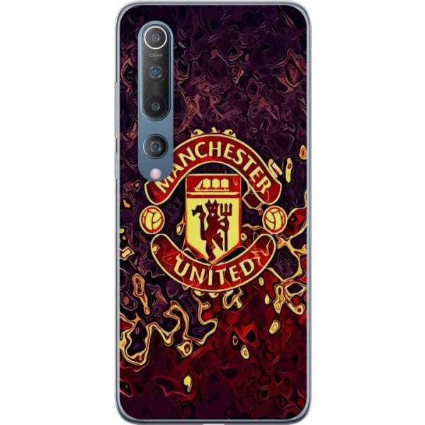 Xiaomi Mi 10 5G Gennemsigtig cover Manchester United